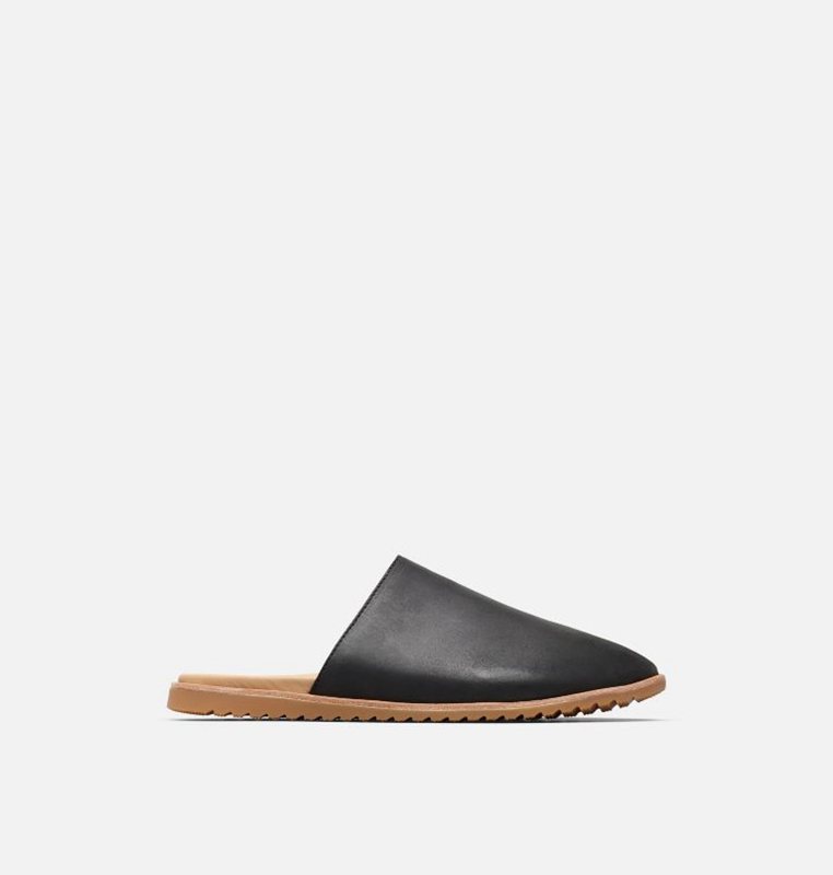 Sandalias Sorel Mujer - Ella™ Mule Flat Negras - 02548-RMLC